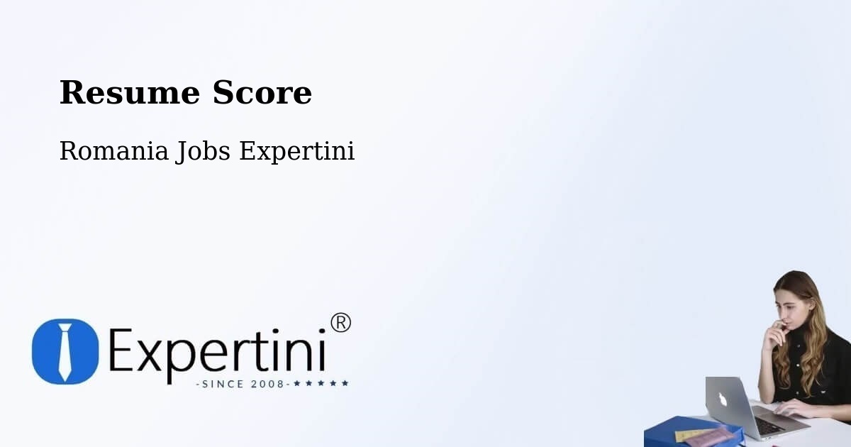 Resume Score & Job Description Match Tool – Sector 4 - Romania Jobs Expertini